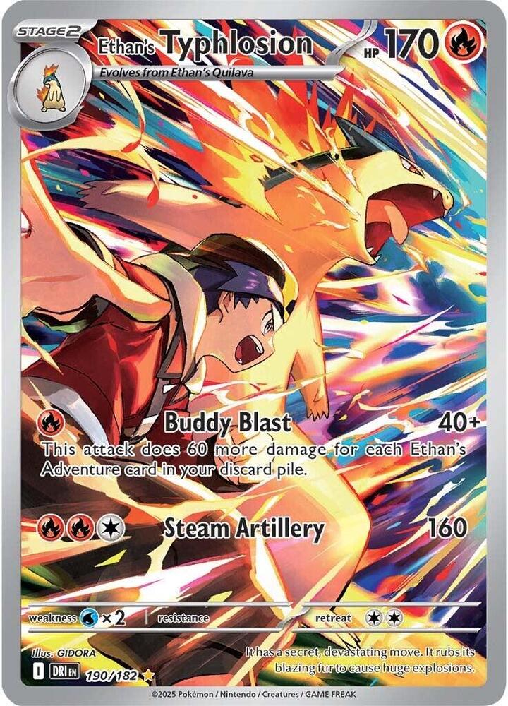 190-182 Ethan's Typhlosion 190/182 Ethan's Typhlosion - obrazek 1