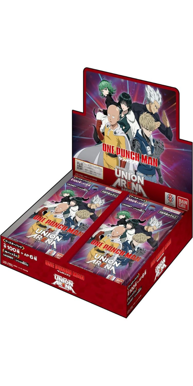 Projekt bez nazwy (12) Union Arena – One Punch Man (UA35BT) – Booster Box (JAP) - obrazek 1