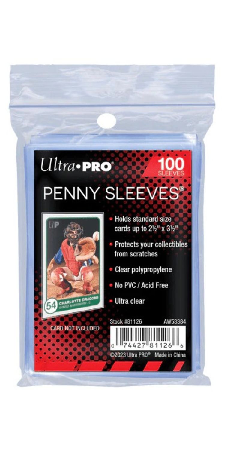 Projekt bez nazwy (13) Ultra PRO – Penny Sleeves (100 szt.) – Koszulki na karty - obrazek 1